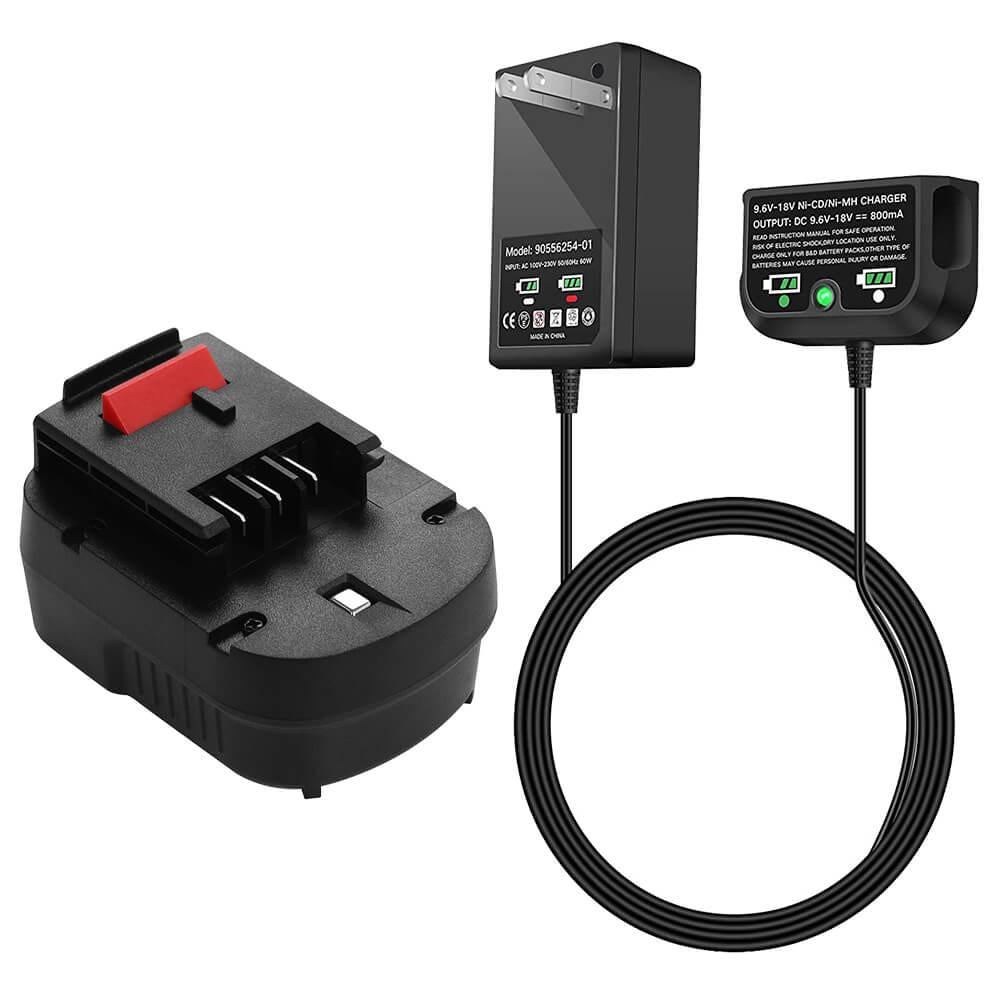 FOR Black & Decker HPB12 12V 4800mAh Ni-MH Black Battery Replacement 2 –  Batteriesup